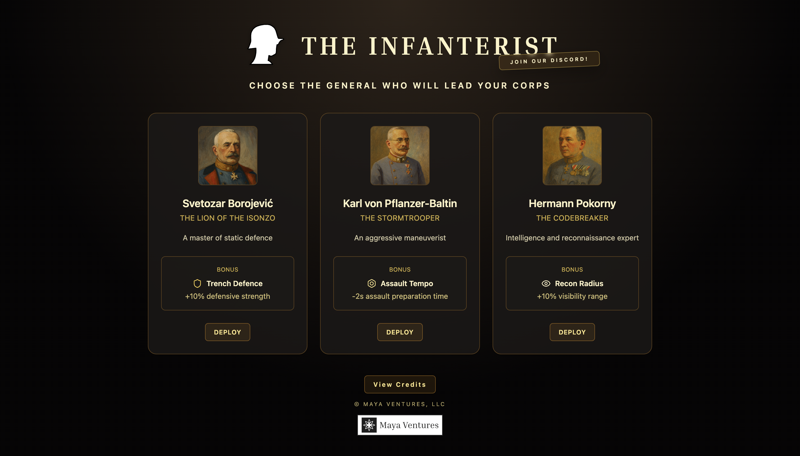 The Infanterist Game Screenshot